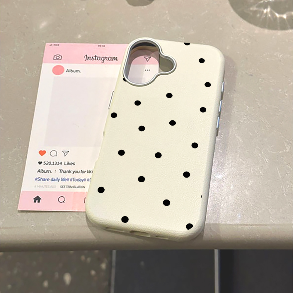 Minimalistische Zwarte Polka D - Phone Cases Xiaomi 15T recensie en prijs
