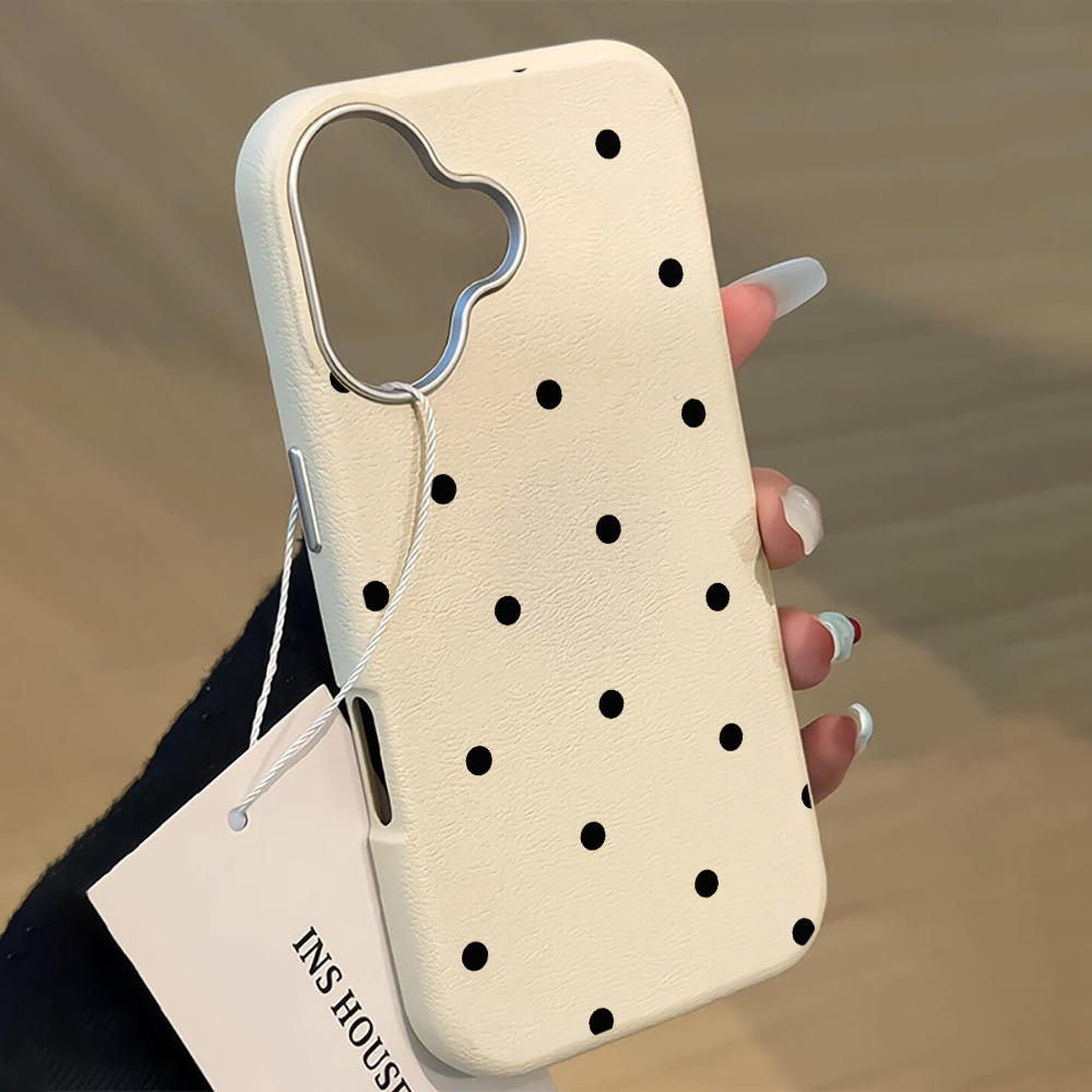 Minimalistische Zwarte Polka D - Phone Cases Xiaomi 15T recensie en prijs