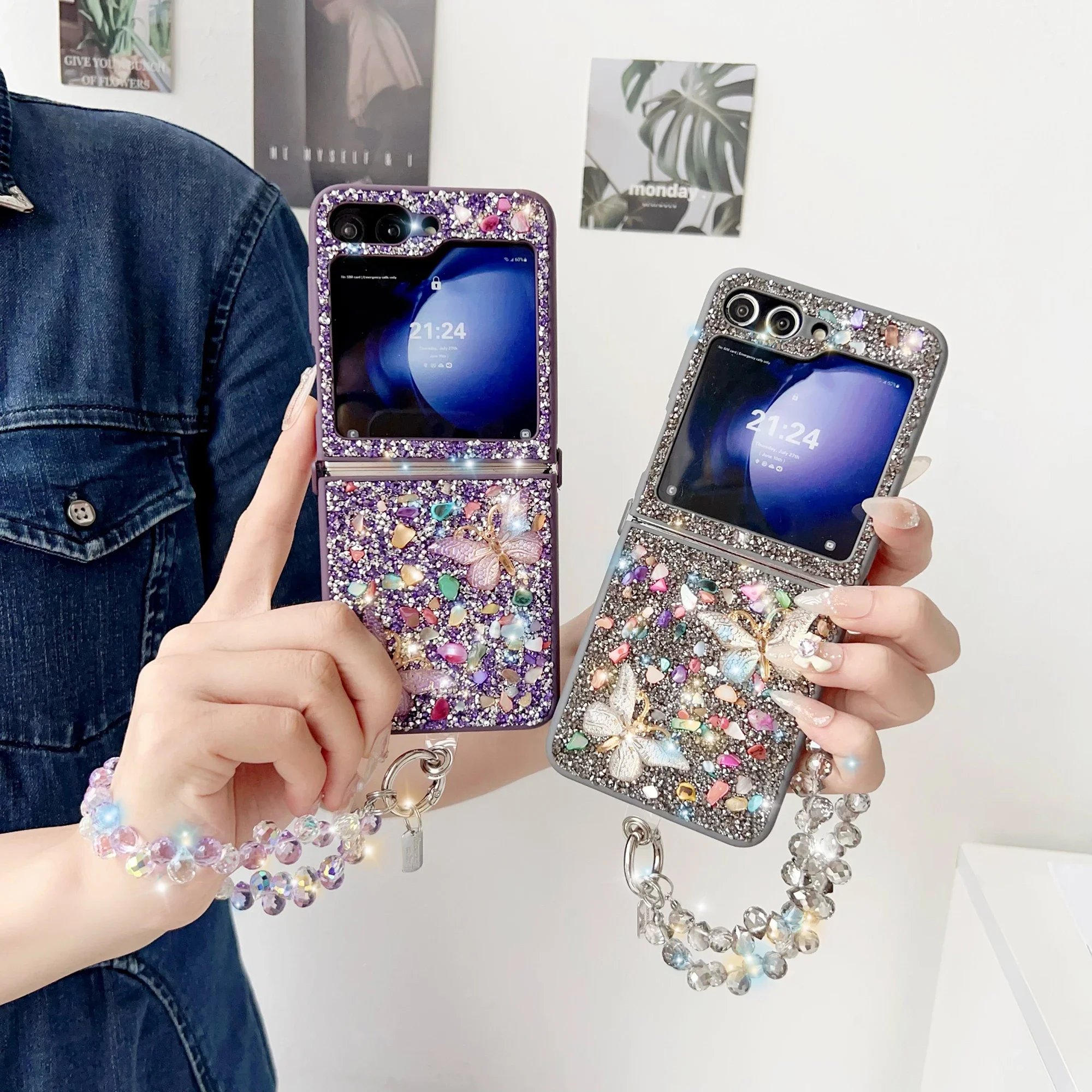 Luxe Glitter Telefoon Case Voo - Phone Cases With Straps recensie en prijs