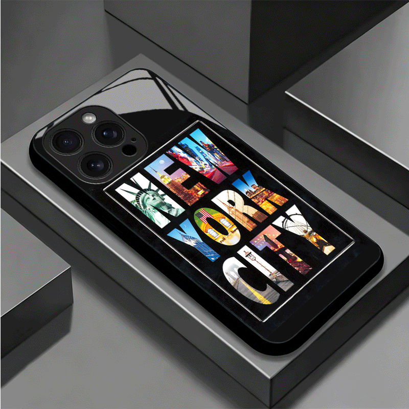 NYC New York City Glazen Telef - Phone Cases York recensie en prijs