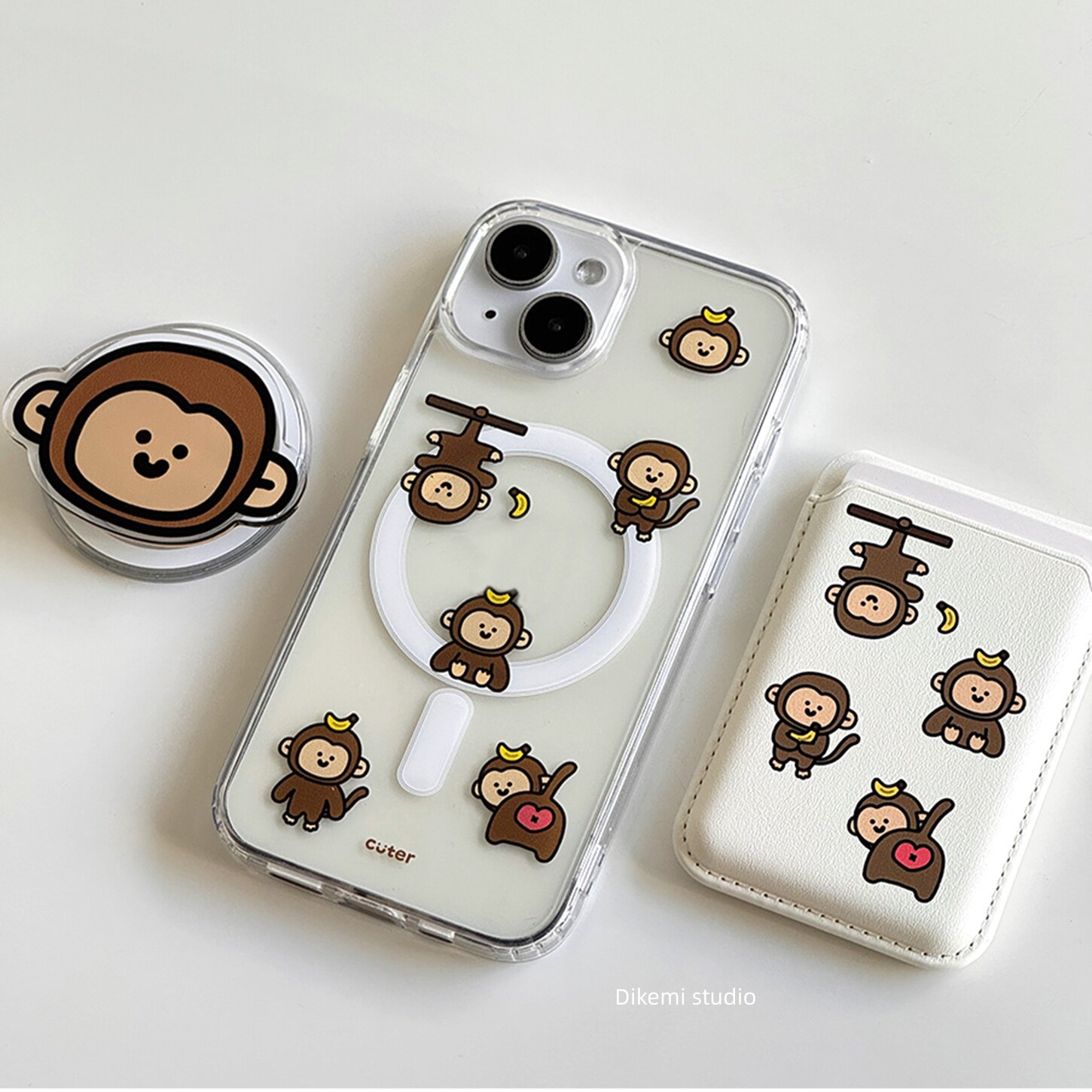 Bruine Bananen Baby Aap Y2K IN - Phone Cases Brown recensie en prijs