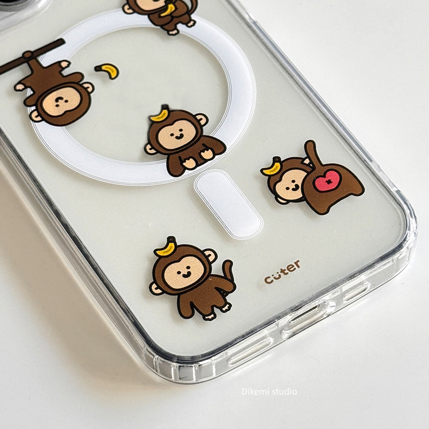 Bruine Bananen Baby Aap Y2K IN - Phone Cases Brown recensie en prijs