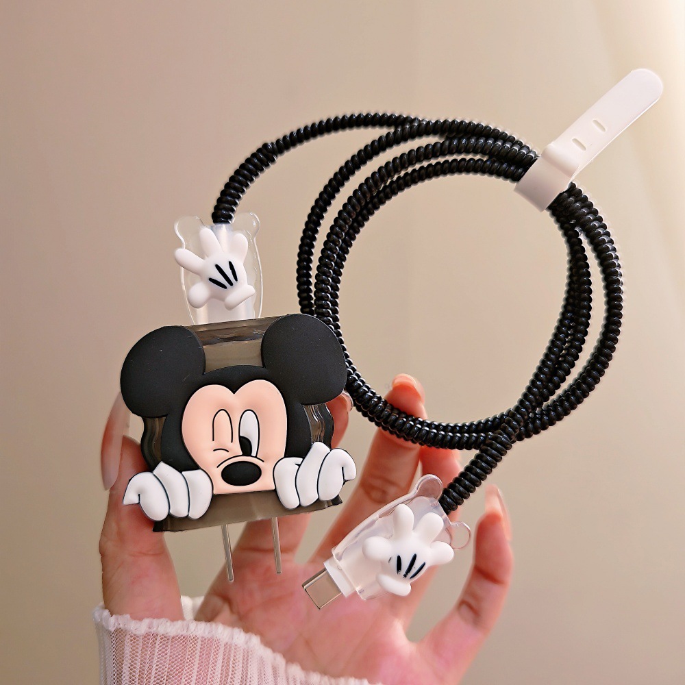 Schattige Mickey Minnie kabelb - Phone Cases Rubber recensie en prijs