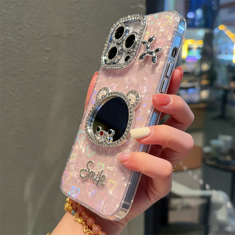 Hartjes Glitter Telefoonhoesje - Phone Cases Best recensie en prijs