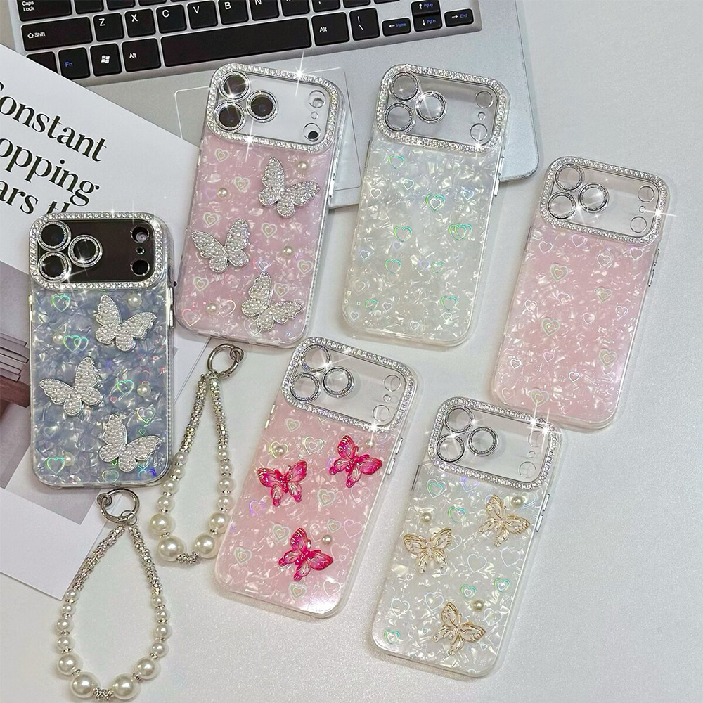 Hartjes Glitter Telefoonhoesje - Phone Cases Best recensie en prijs
