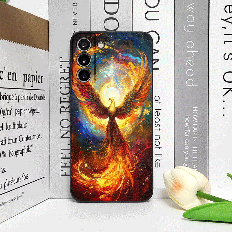 Luxe Phoenix Vuurveer Patroon  - Phone Cases Google Pixel 10 recensie en prijs