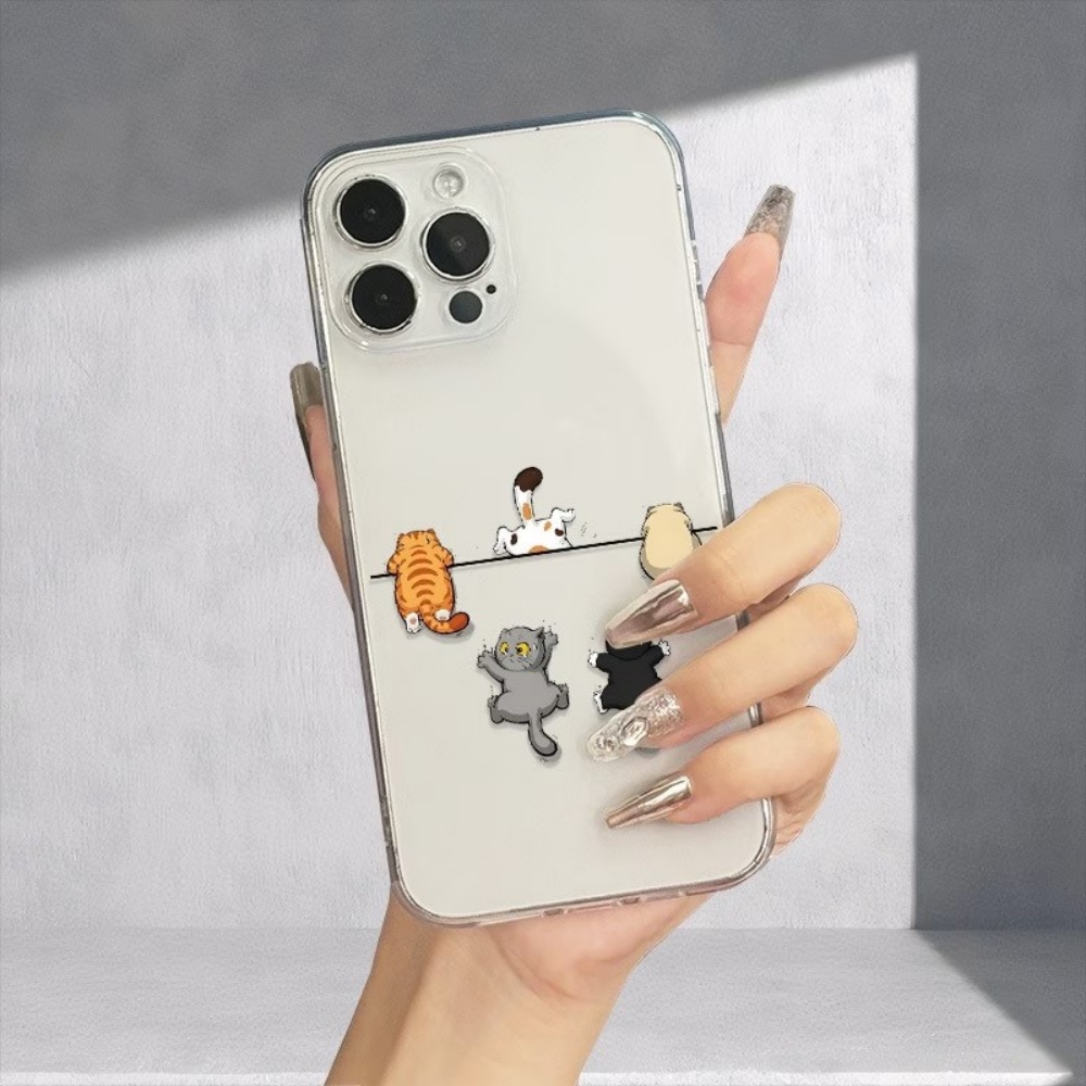 Vijf schattige kattenprint tel - Phone Cases Bulk recensie en prijs