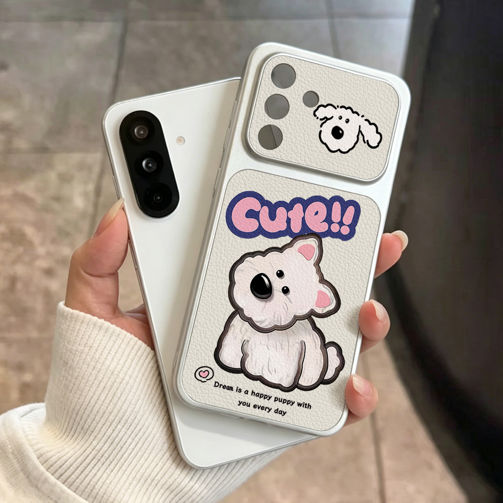 Schattig Cartoon Honden Lanyar - Phone Cases With Camera Cover recensie en prijs
