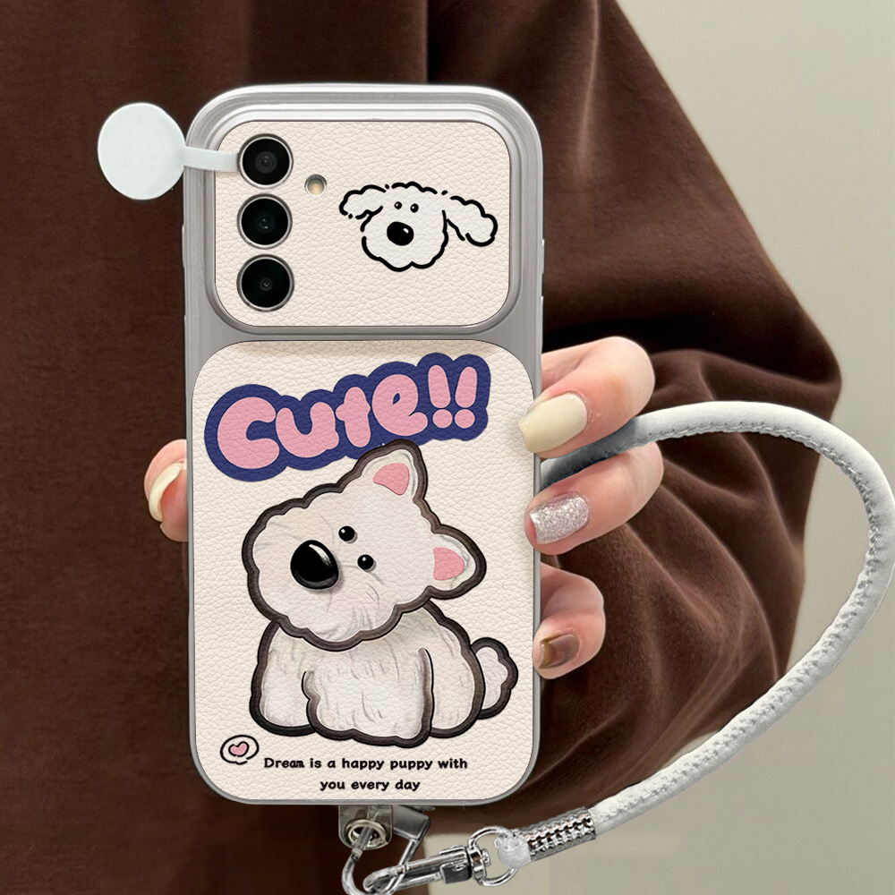 Schattig Cartoon Honden Lanyar - Phone Cases With Camera Cover recensie en prijs