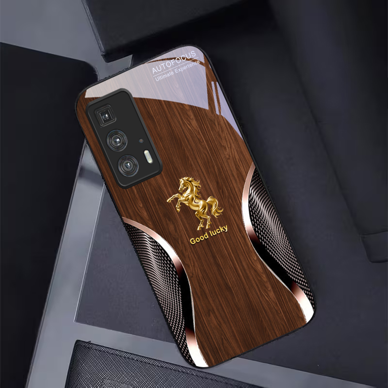Golden Steed Fortune Zwarte Gl - Phone Cases Motorola recensie en prijs