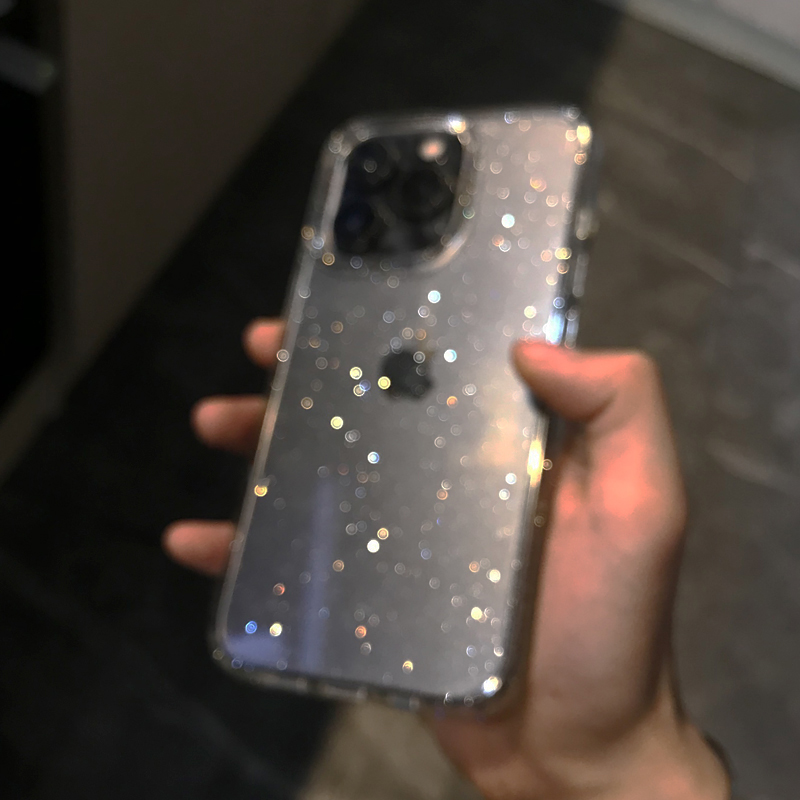 Transparant Eenvoudig Glitter  - Phone Cases Best recensie en prijs