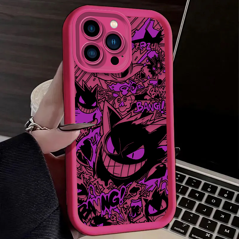 P-Pokemon Gengar Graffiti Tele - Phone Cases Popular recensie en prijs
