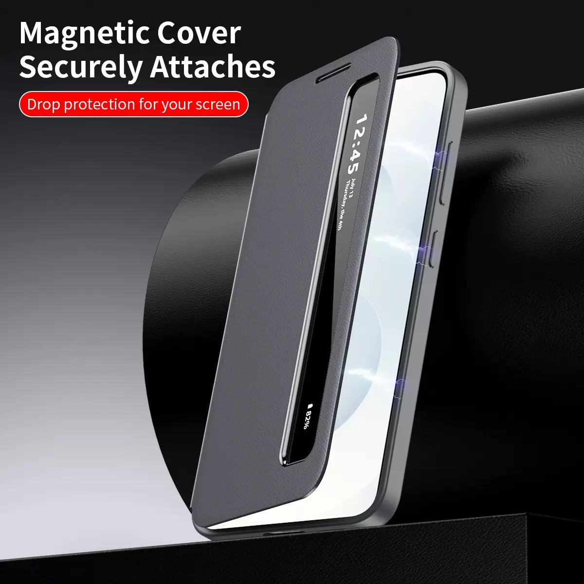 Leren Flip Smart Display Scree - Flip Leather Case recensie en prijs