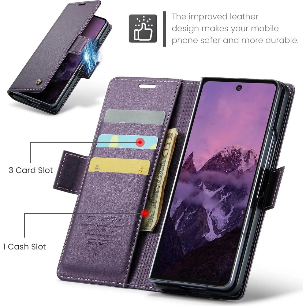 Bestseller Folio Flip RFID Led - Leather Folio Wallet Case recensie en prijs