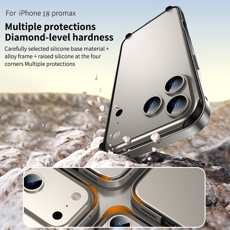 Hybride siliconen frame alumin - Heat Dissipation Case recensie en prijs