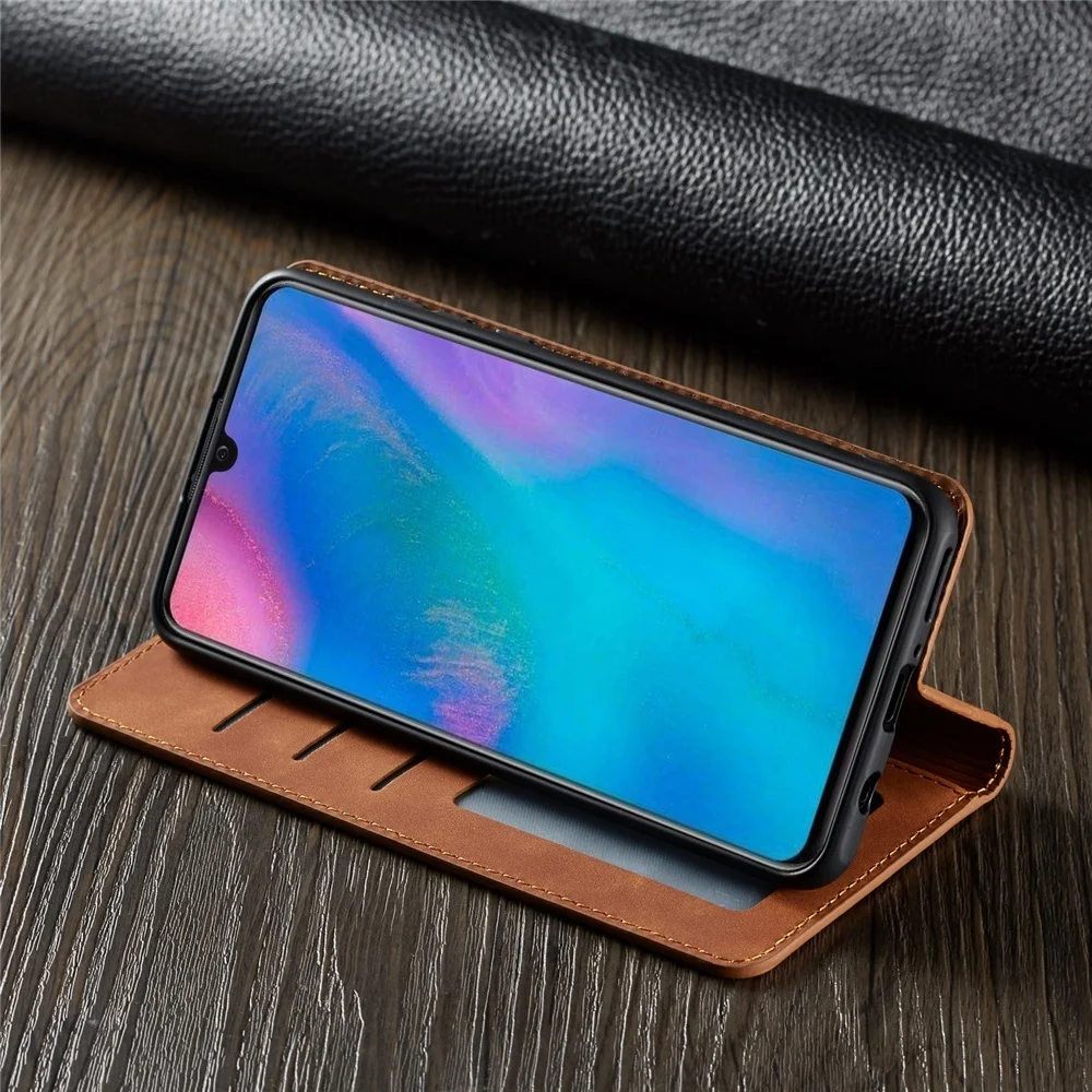 Lederen portemonnee-hoesje voo - Leather Folio Wallet Case recensie en prijs