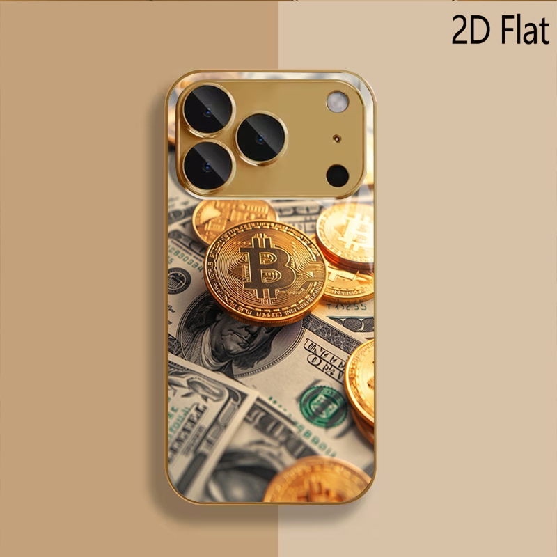 Bitcoin print Gepatroneerd geh - Phone Cases With Camera Cover recensie en prijs