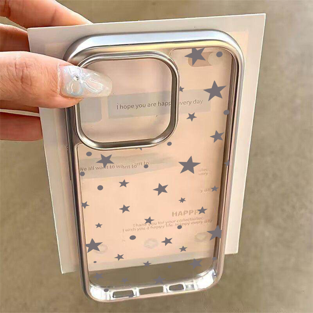 Y2K Stars Fashion Transparante - Phone Cases Best recensie en prijs