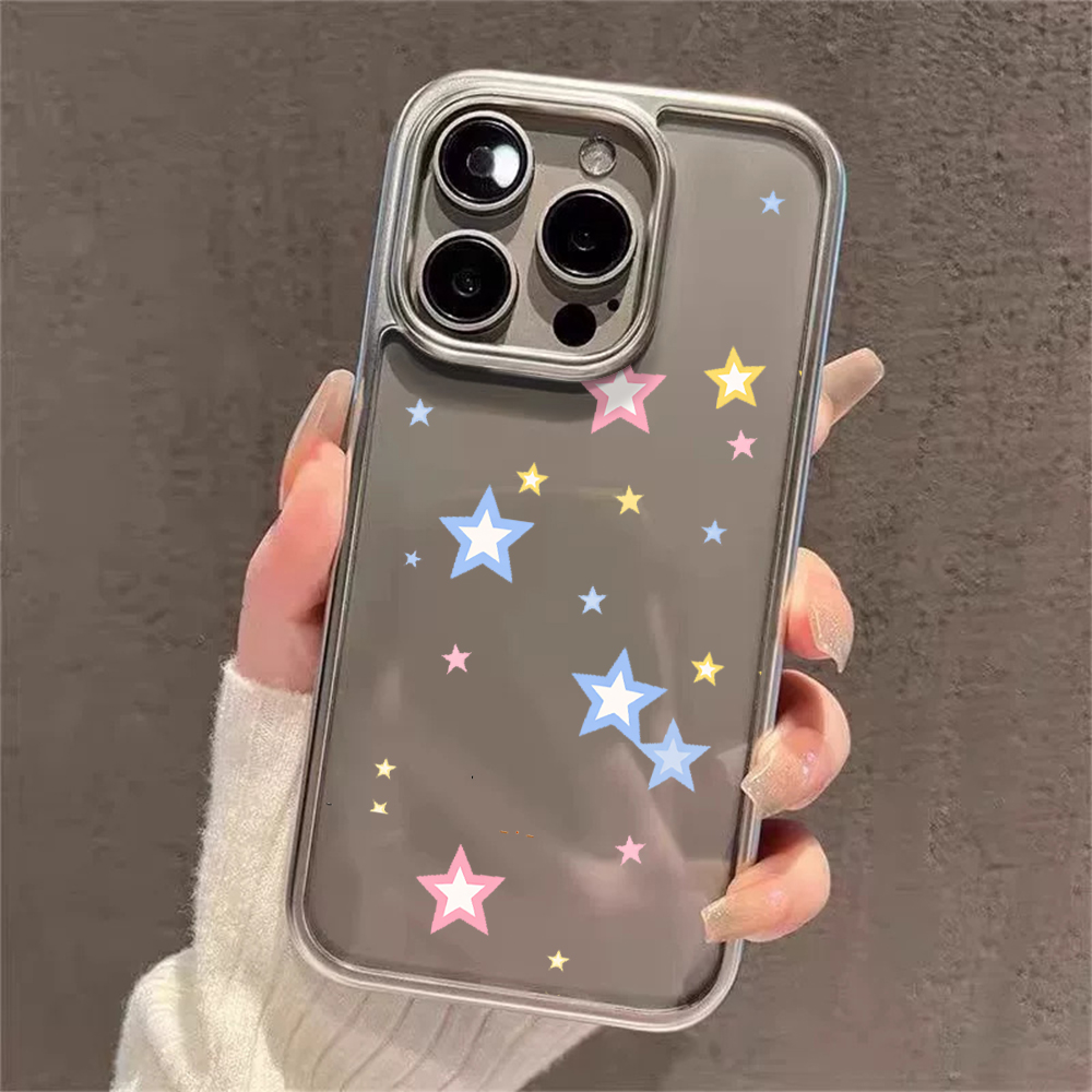 Y2K Stars Fashion Transparante - Phone Cases Best recensie en prijs