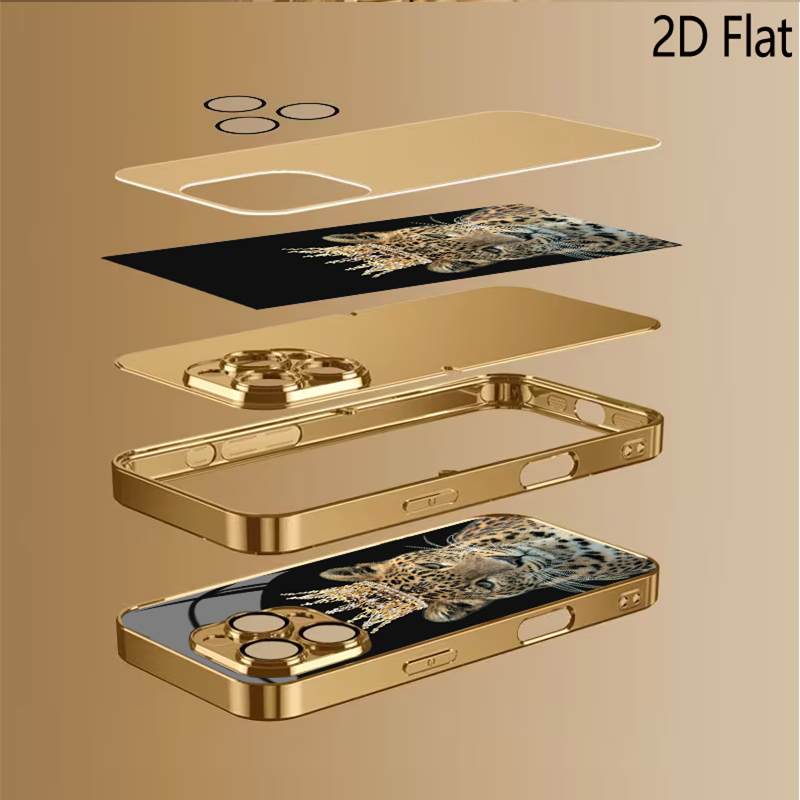 Leopard King-patroon gehard gl - Phone Cases With Camera Cover recensie en prijs
