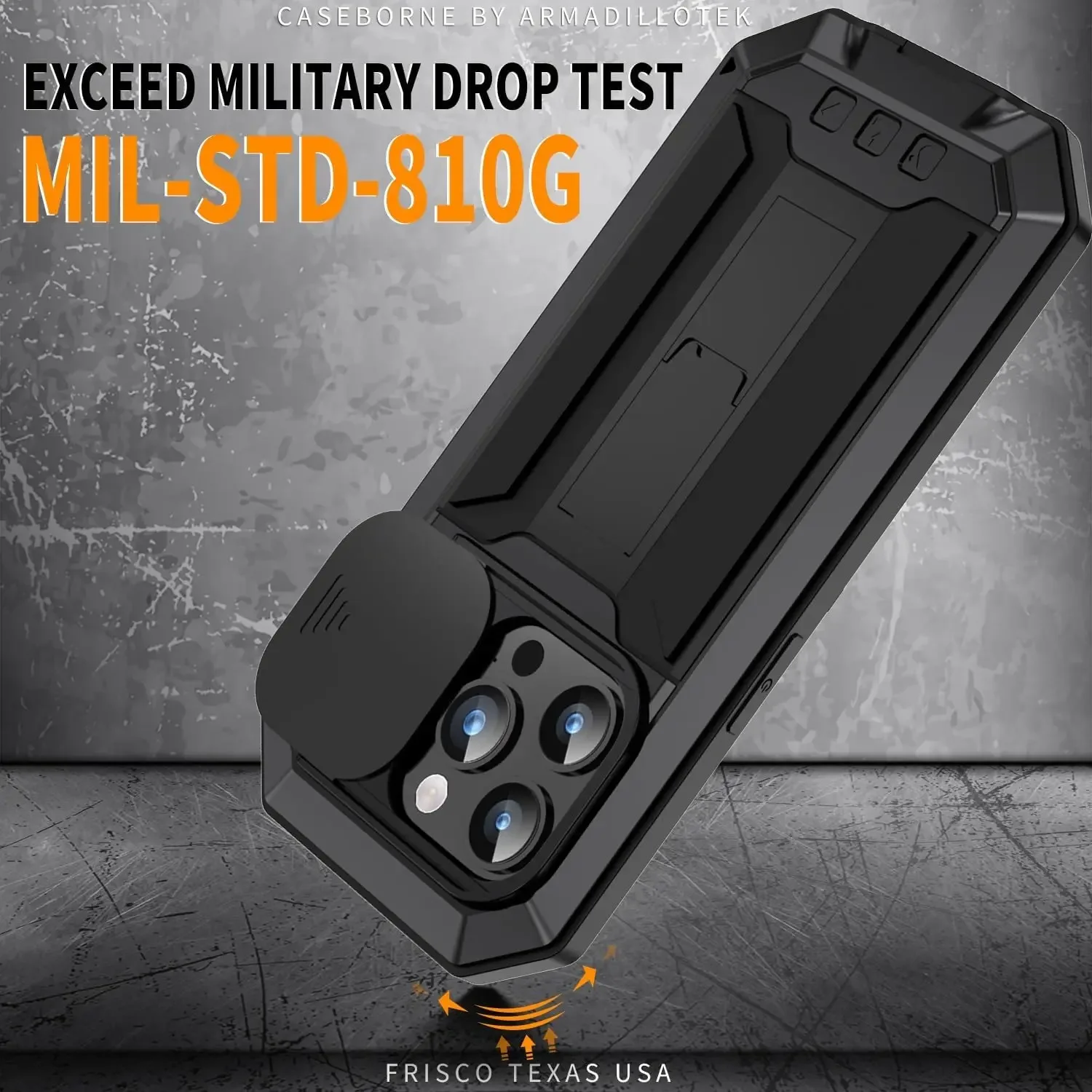 Heavy Duty robuuste metalen be - Military Grade Case recensie en prijs