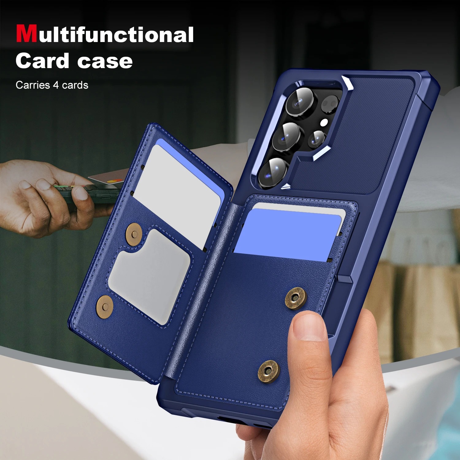Samsung Galaxy S26 Ultra S25 E - Leather Folio Wallet Case recensie en prijs