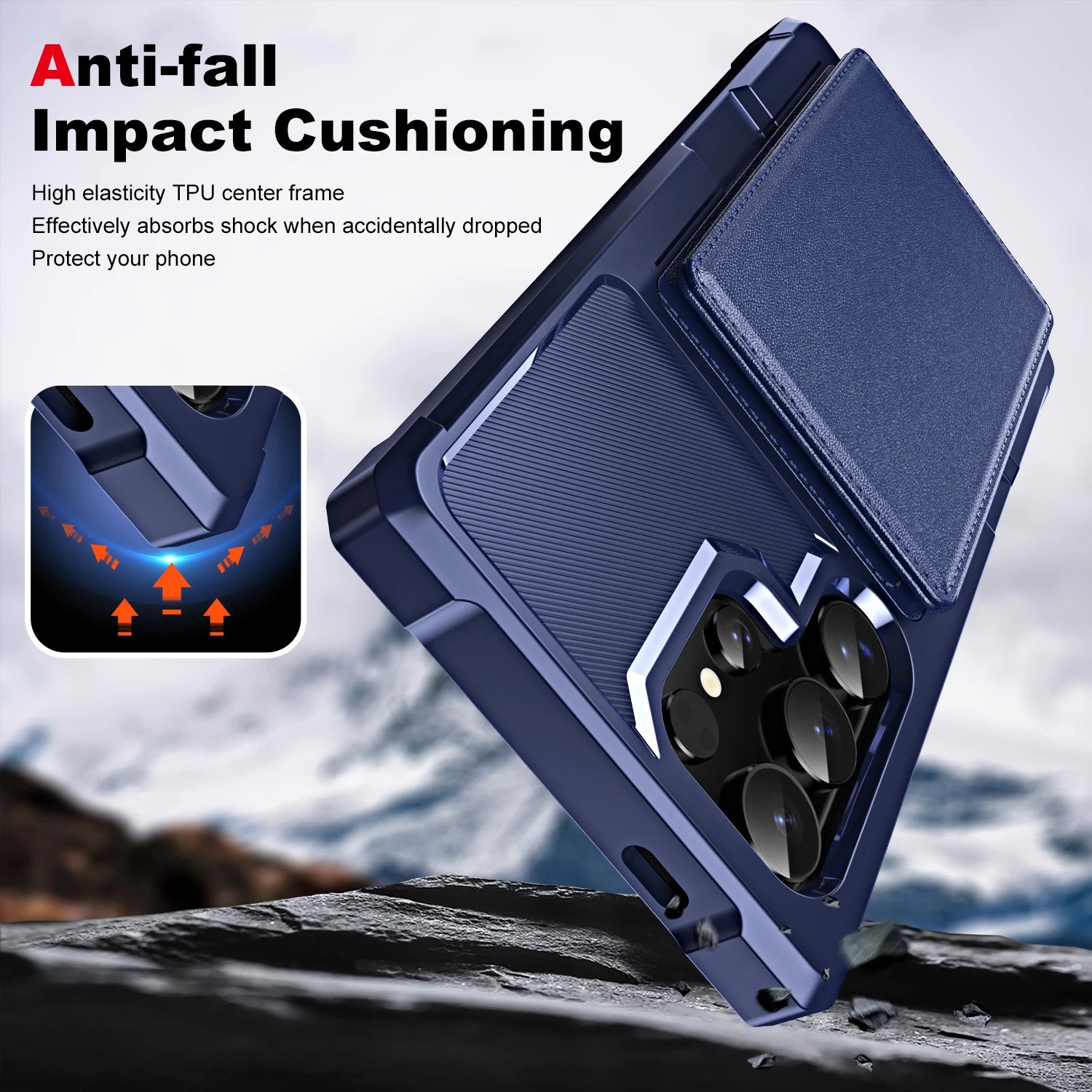 Samsung Galaxy S26 Ultra S25 E - Leather Folio Wallet Case recensie en prijs