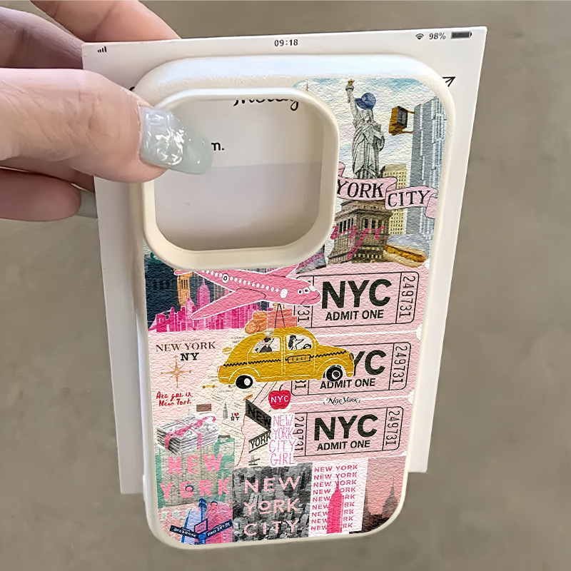New York Travel Collage Telefo - Phone Cases York recensie en prijs