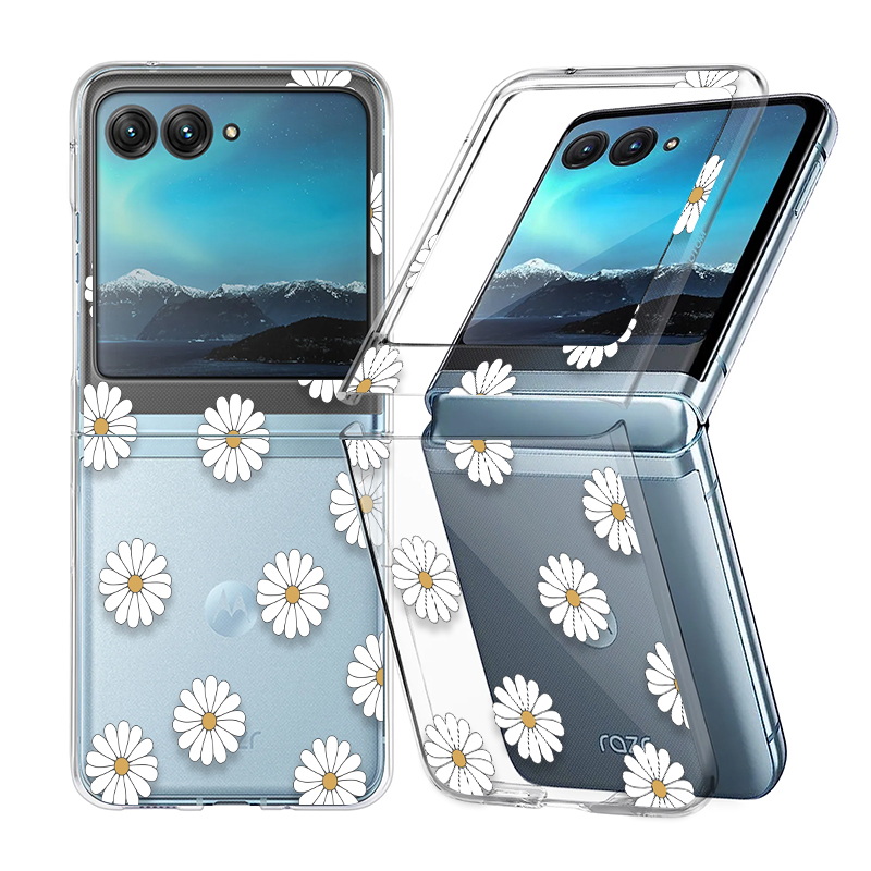 Bloemen Patroon Clear Shockpro - Phone Cases Motorola recensie en prijs