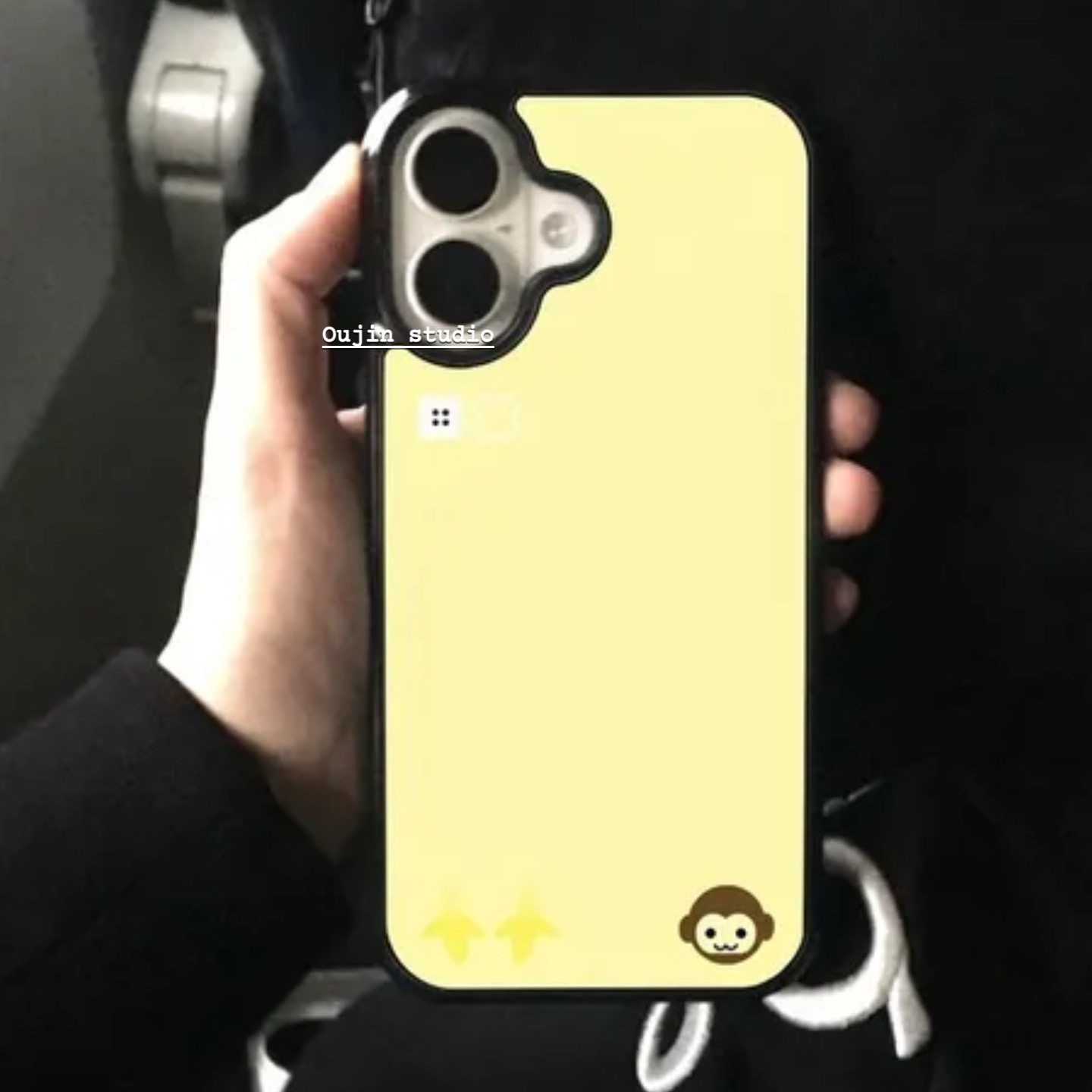 Koreaanse Ins Bruin Gele Banaa - Phone Cases Brown recensie en prijs