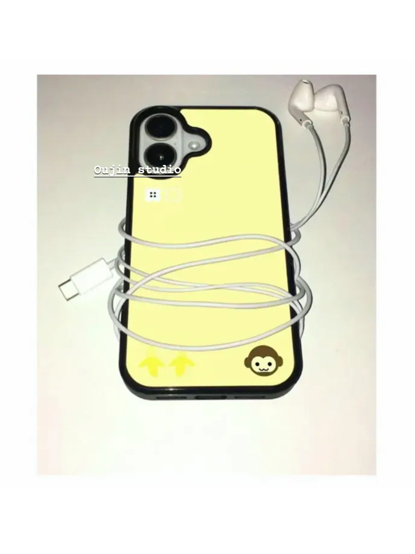 Koreaanse Ins Bruin Gele Banaa - Phone Cases Brown recensie en prijs