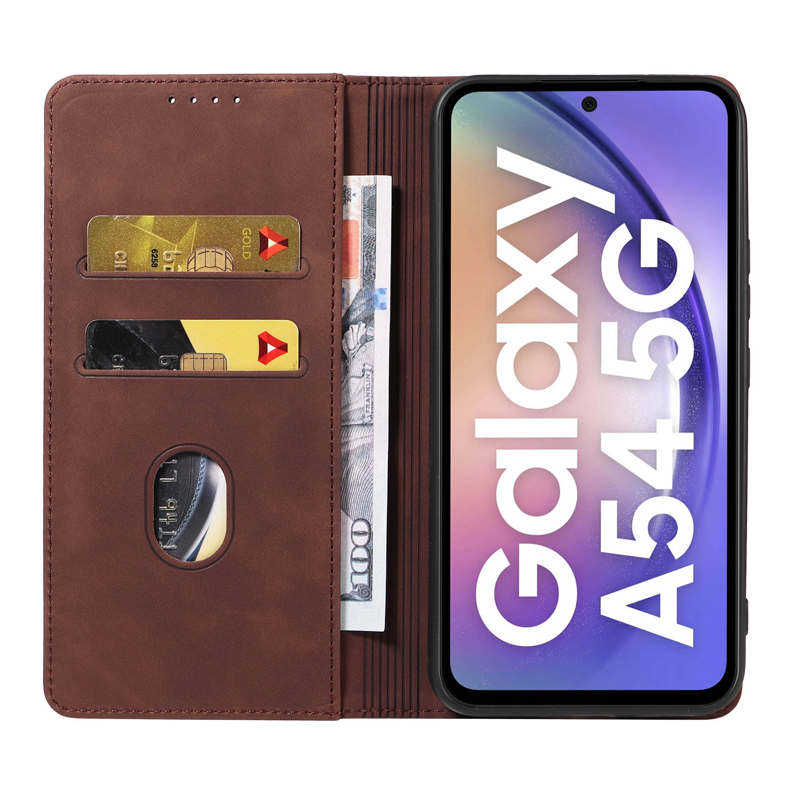 Flip Portemonnee Hoesje Voor S - Leather Folio Wallet Case recensie en prijs