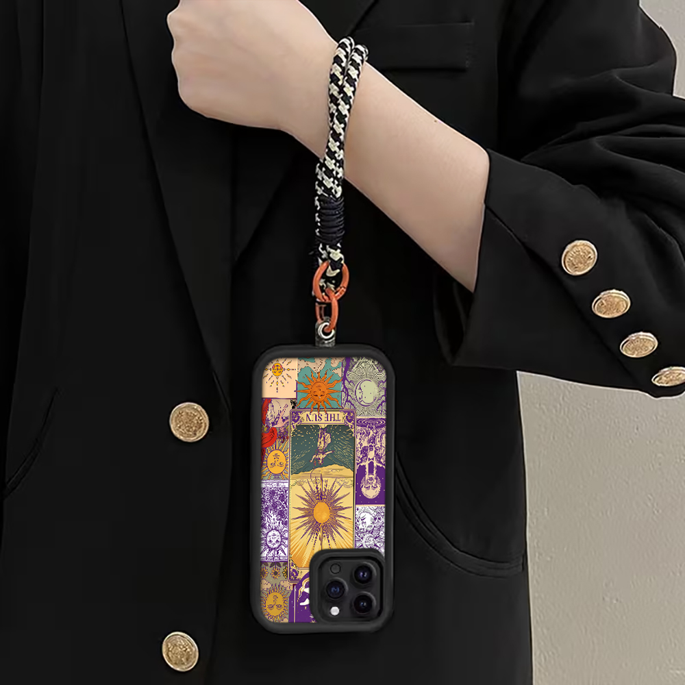 Vintage Sun Tarot Kaarten Band - Phone Cases With Straps recensie en prijs