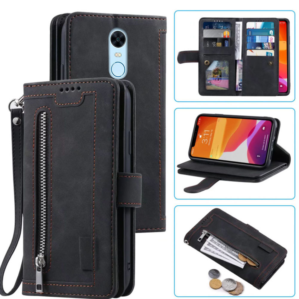 9 Kaarten Wallet Case Voor Red - Leather Folio Wallet Case recensie en prijs