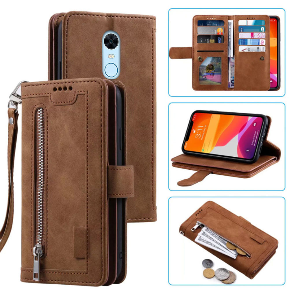 9 Kaarten Wallet Case Voor Red - Leather Folio Wallet Case recensie en prijs