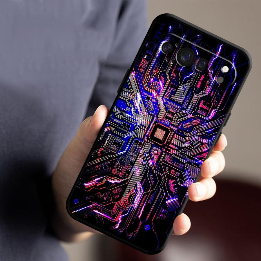Retro printplaat telefoonhoesj - Phone Cases Google Pixel 10 recensie en prijs