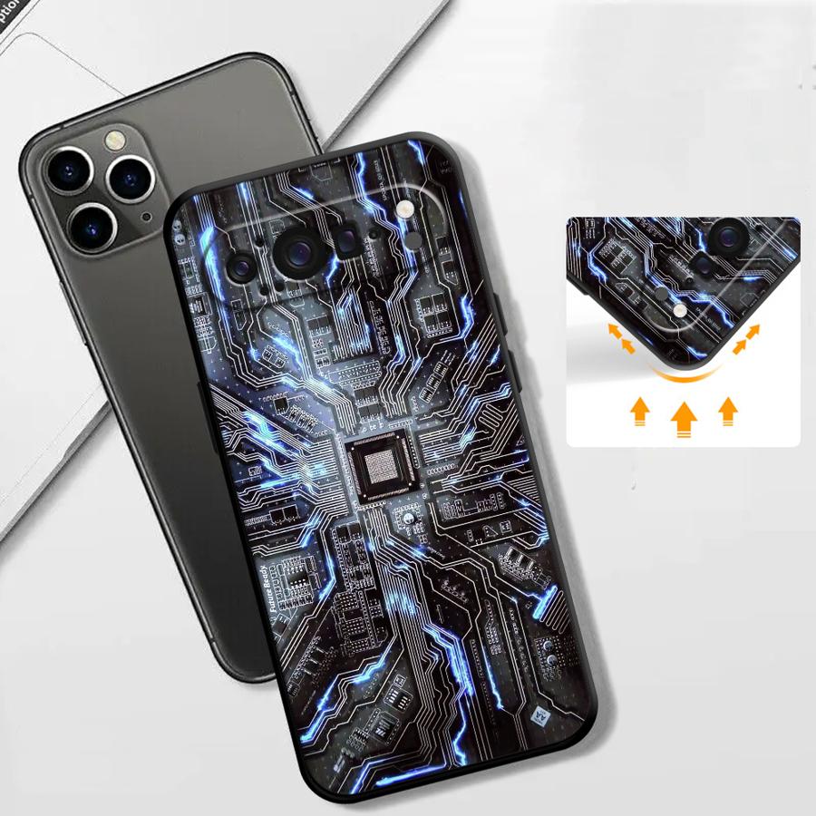 Retro printplaat telefoonhoesj - Phone Cases Google Pixel 10 recensie en prijs