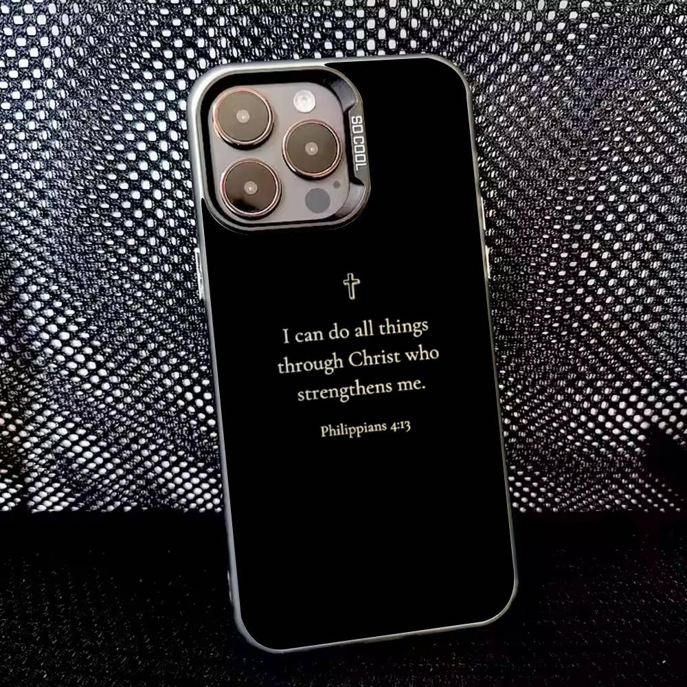 Jezus Bijbelvers Telefoonhoesj - Phone Cases Jesus recensie en prijs